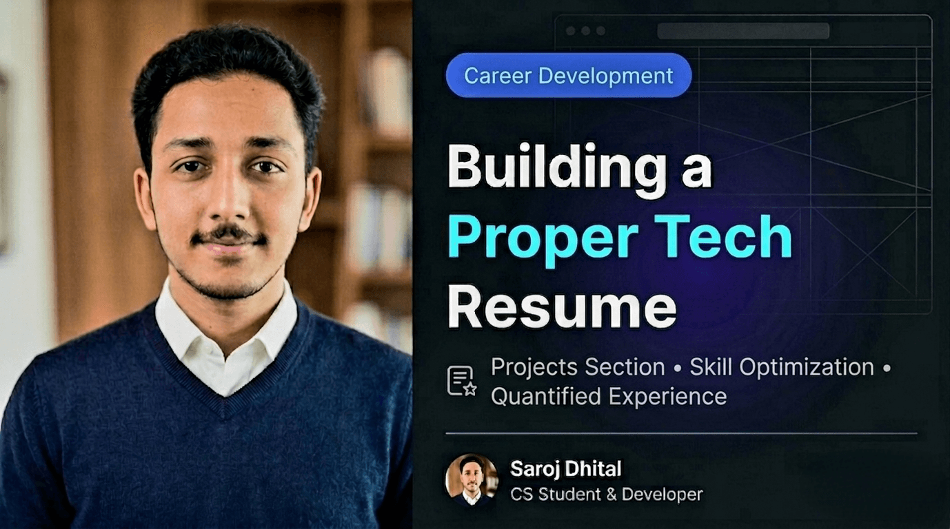 Building a Proper Tech Resume