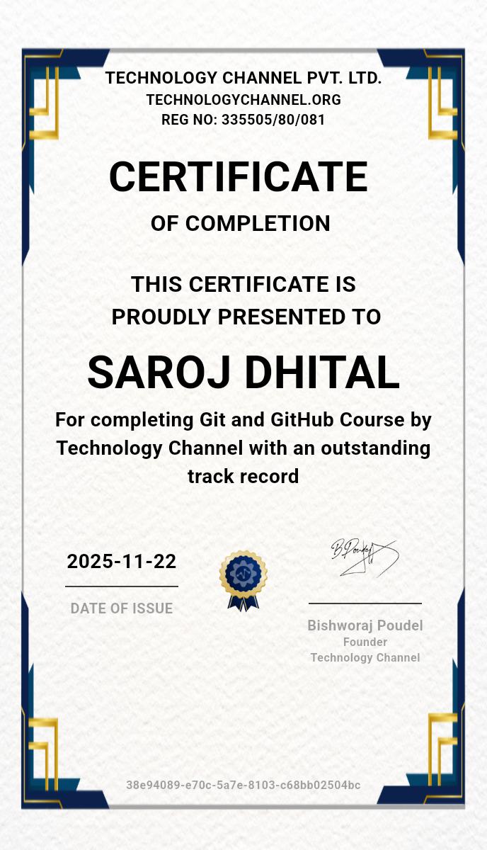 Git and GitHub Course