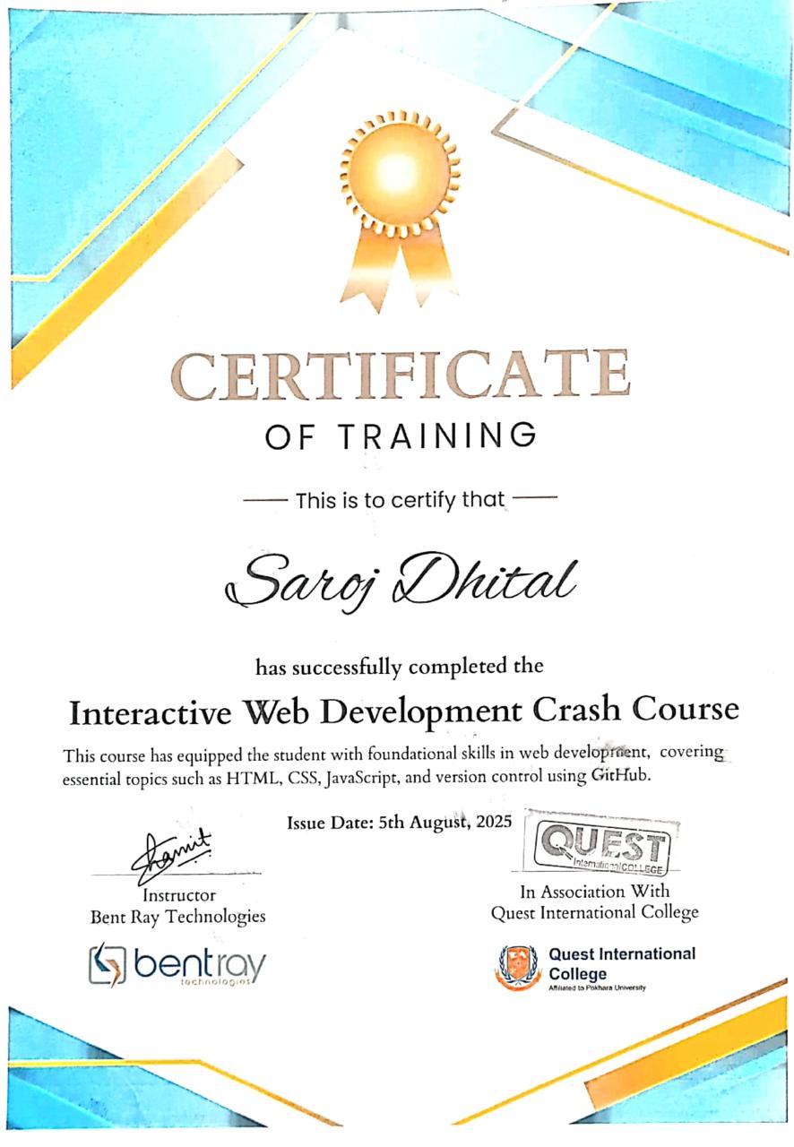 Interactive Web Development Crash Course