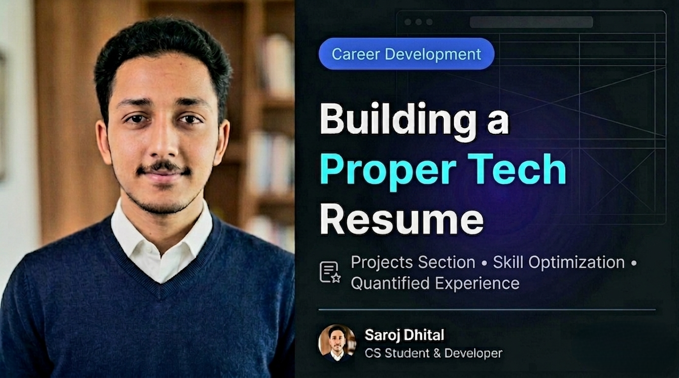 Building a Proper Tech Resume