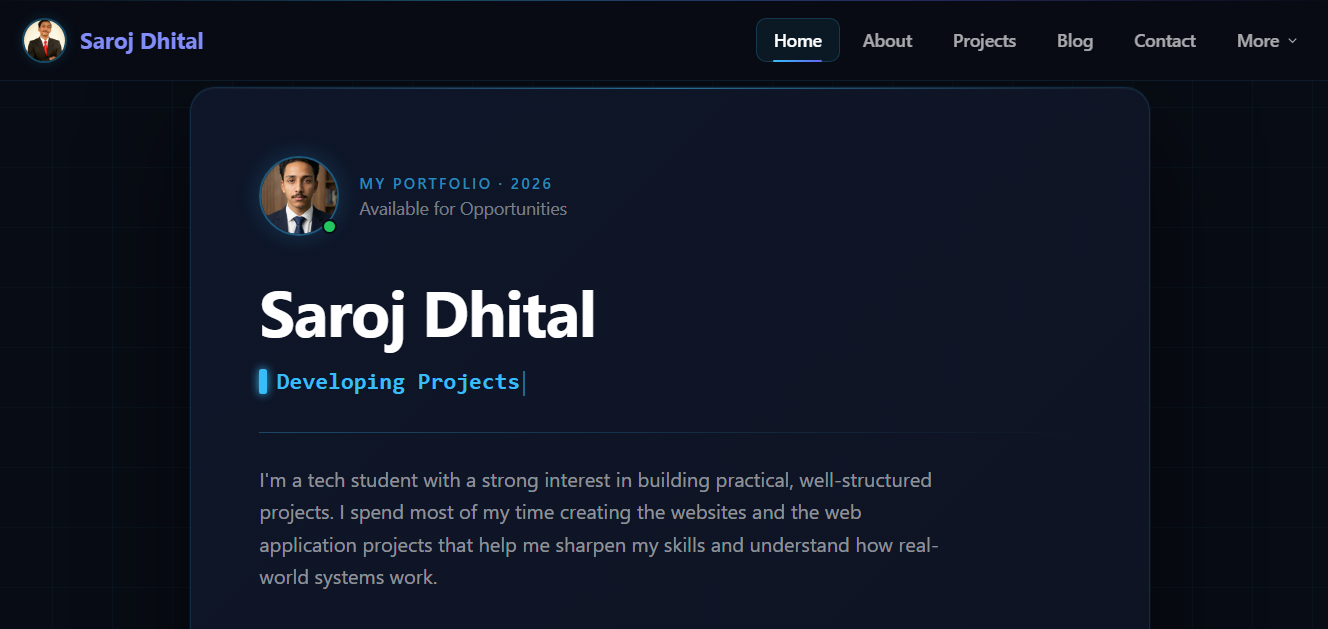 Personal Portfolio Website