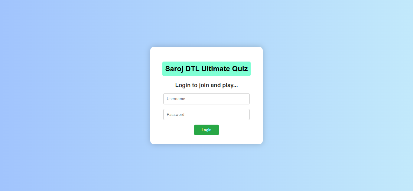 Quiz App